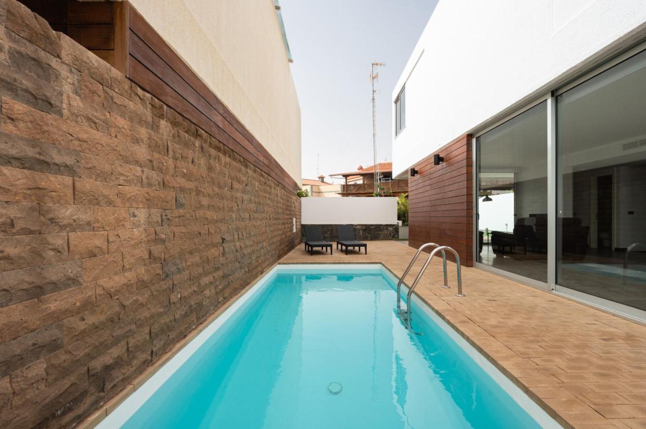 Villa Modern 2Br House - Private Pool - Parking San Bartolomé Esterno foto
