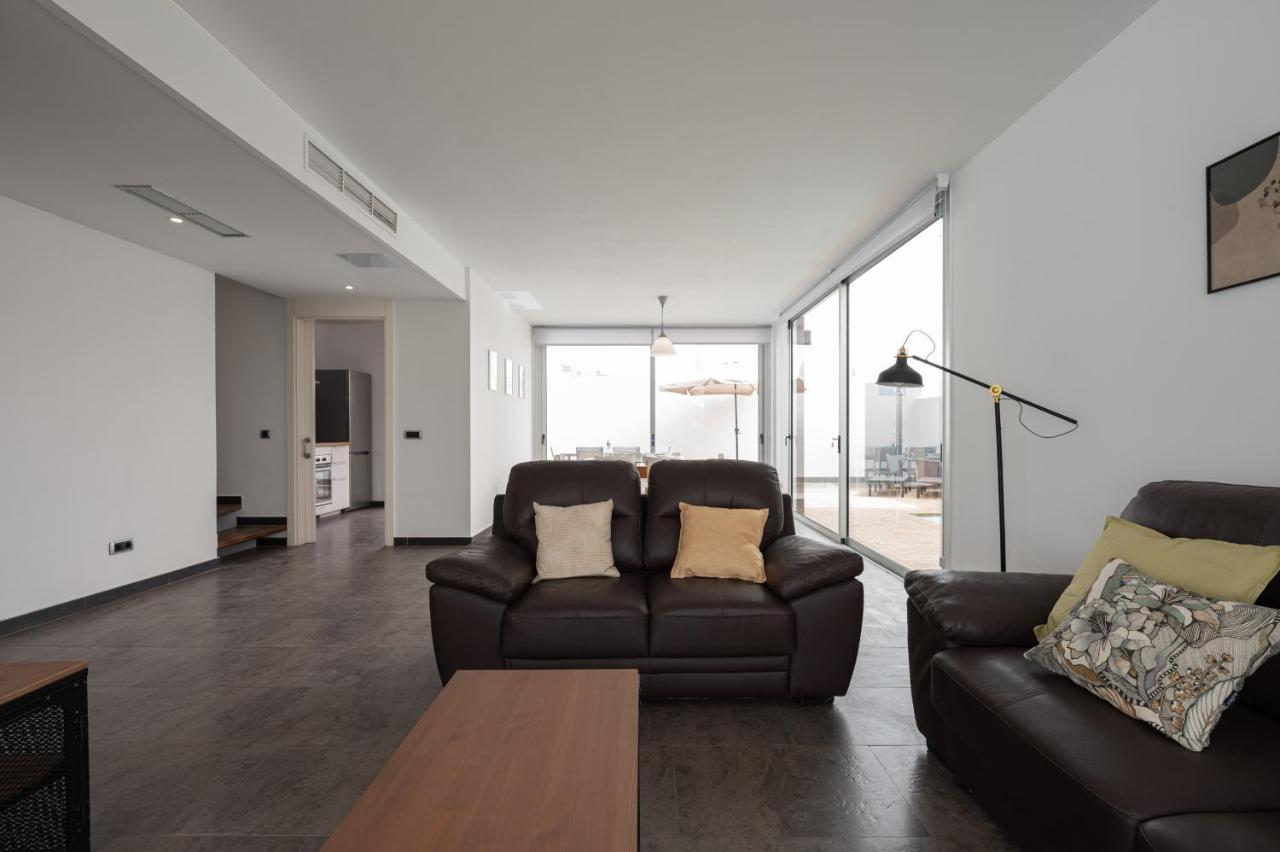 Villa Modern 2Br House - Private Pool - Parking San Bartolomé Esterno foto