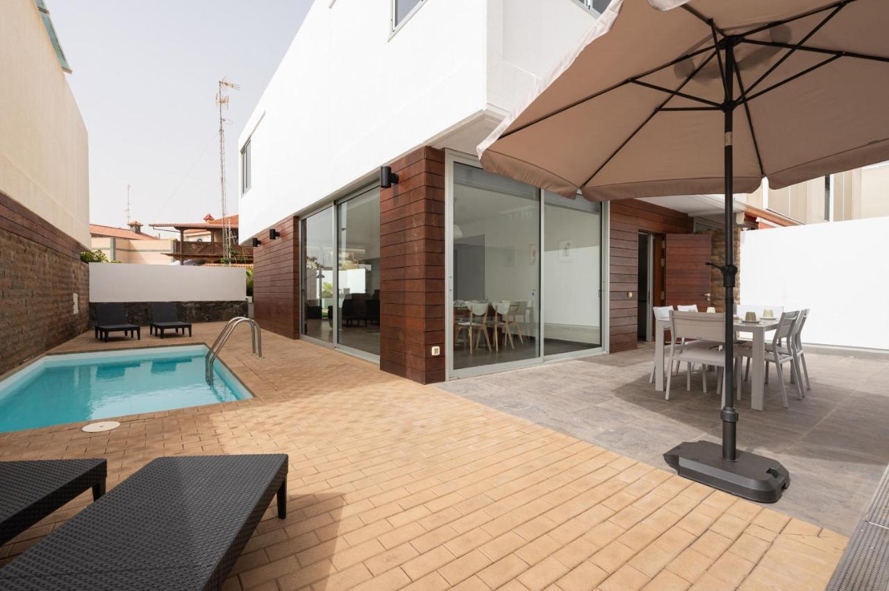 Villa Modern 2Br House - Private Pool - Parking San Bartolomé Esterno foto